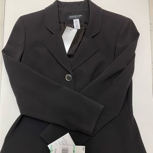 Jones New York collection Petite 8p brown blazer